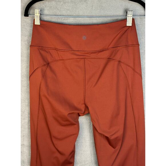 Athleta Pants Womens Extra Small Brown Distance Jogger Pockets Stretch Workout - Picture 4 of 14
